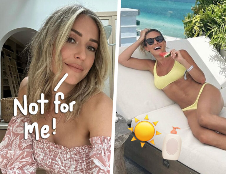 Kristin Cavallari was called out for her dangerous stance on sunscreen!  -Perez Hilton

 – Monomaxos